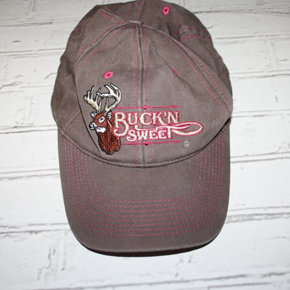 🤠 “Buck’n Sweet” Brown & Hot Pink Trucker Hat – OS Western Sass · Bold Contrast - Picture 1 of 4